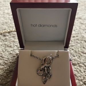 Hot Diamonds Sterling Silver Necklace